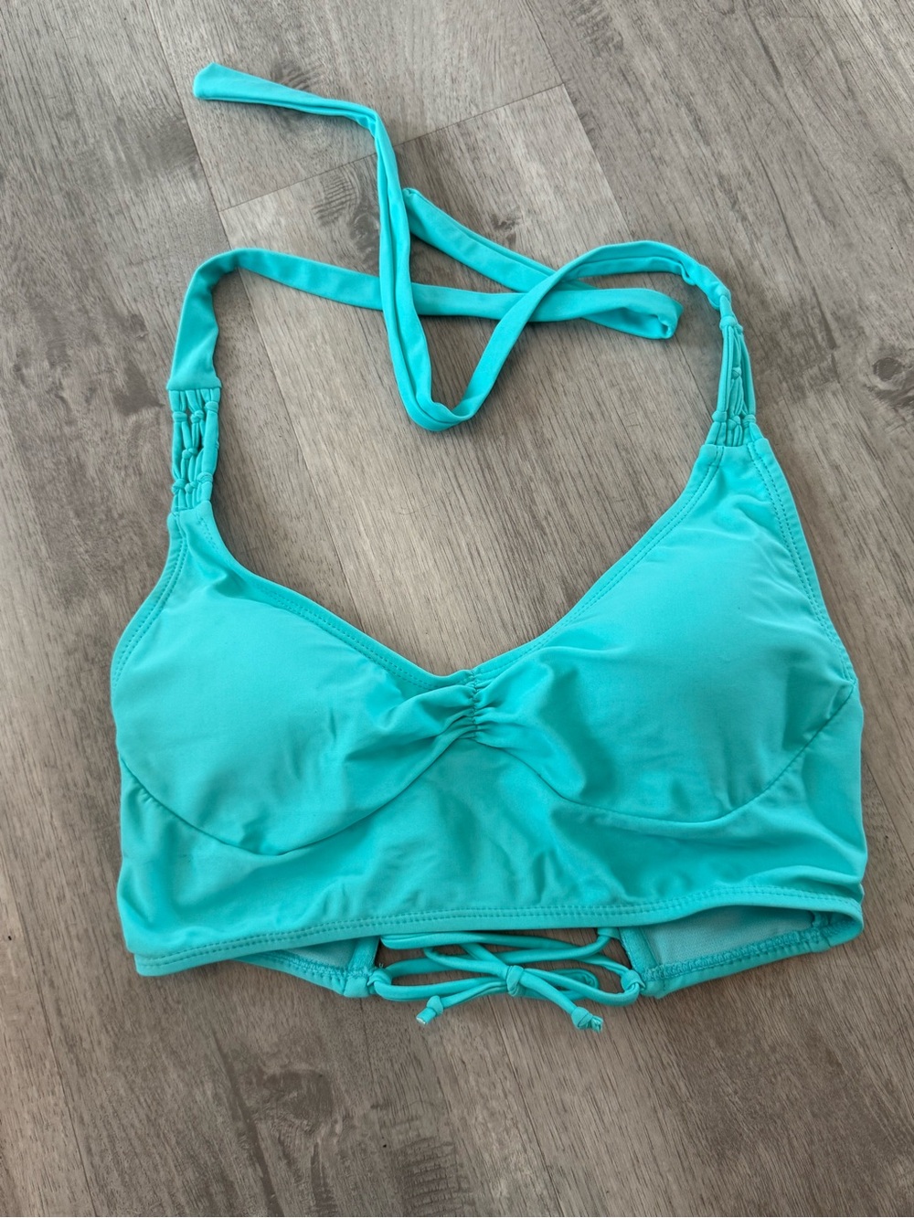Corral Turquoise Halter Bikini Bralette Top